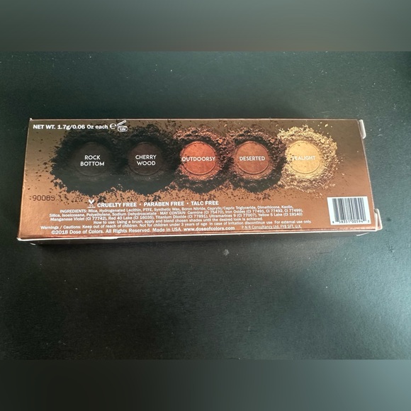 Eyeshadow palette- dose of colours - baked browns - new in box! - Picture 4 of 5